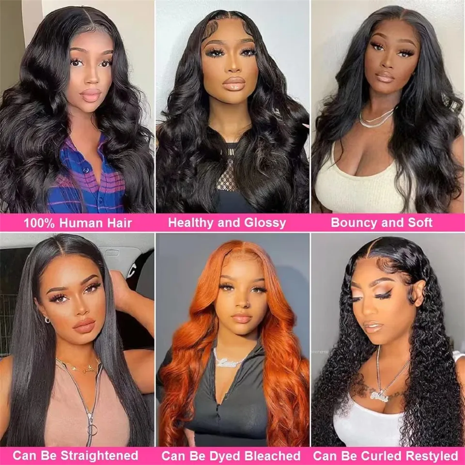 Body Wave 100% Human Hair Bundles for Women Brazilian Weaving 4 Bundles Deal Glueless Weave Hair 30 Inch Remy Hair Extension