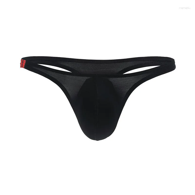 Mens Ice Silk U Convex Comfro Underwear With Thin Section And Low Waist ...