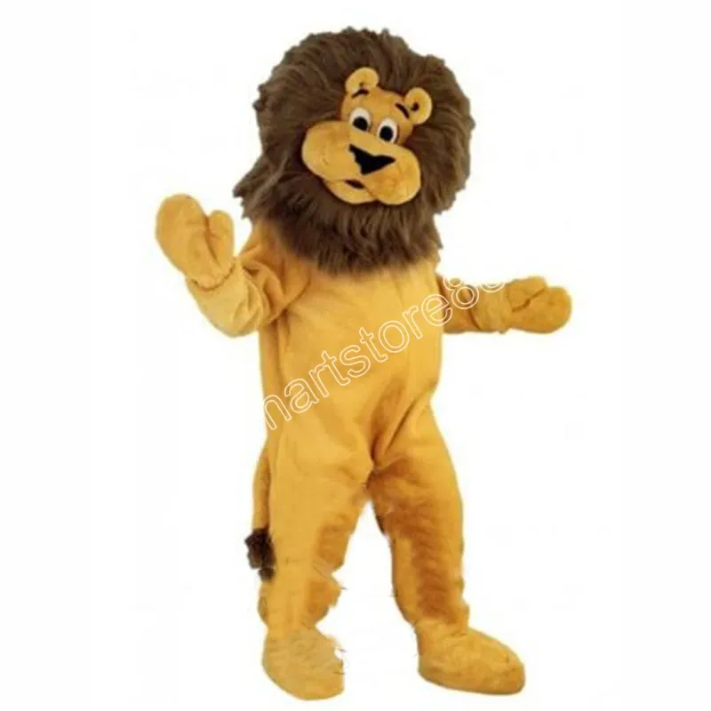 Nouveaux Costumes de mascotte de Lion musclé Halloween événement de noël Costumes de jeu de rôle robe de jeu de rôle Costume de fourrure