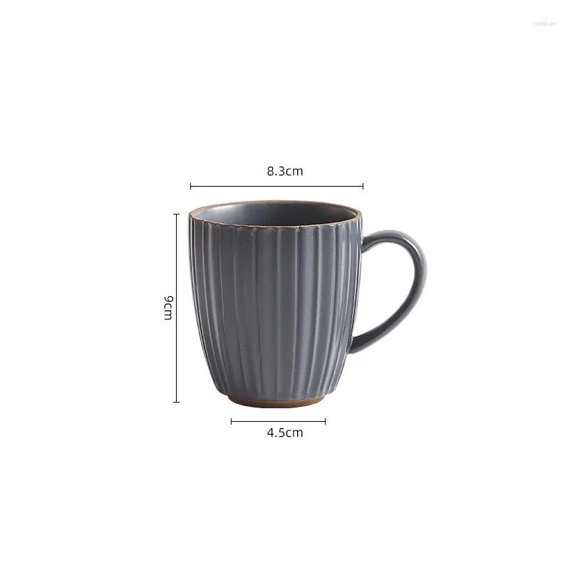 Muggar estetiska kaffekoppar porslin mugg personliga gåvor teaware cafes espresso cup original dricker rostfritt stål