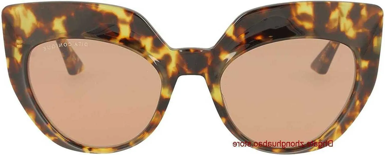 Top Original Luxury Dita Gafas de sol Tienda en línea Conique Tokyo Hawksbill Mujeres Mm Tortoise con caja de regalo U506