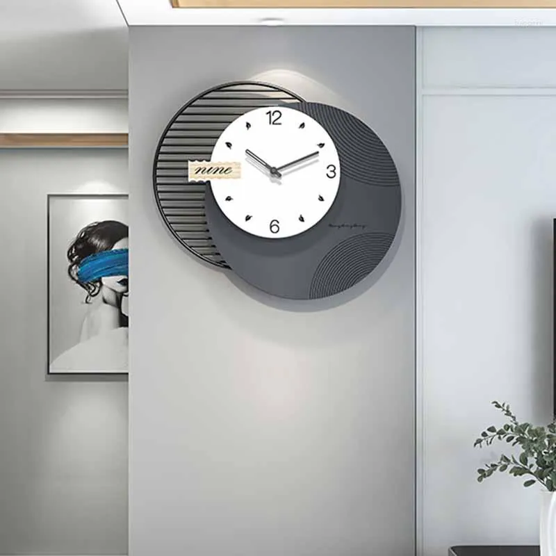 Orologi Da Parete Silenziosa Orologio Insolito Moderno Design Interno Camera  Da Letto Nordico Cucina Digitale Nera Duvar Saati Decorazioni Camera Xy50wc  Da 82,39 €