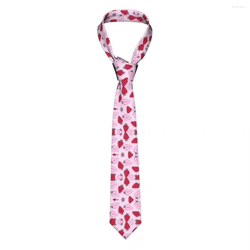 DHgate.com:Strawberry Lover Bow Tie, Kawaii Pink Silk Polyester Necktie ...