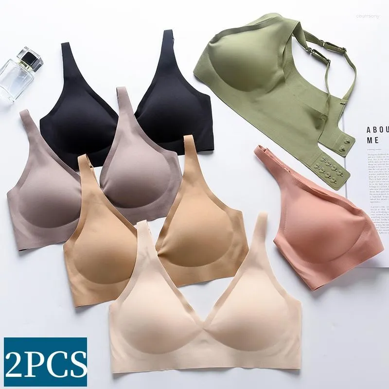 Bras Seamless Bra Women Underwear Sexy Wire Free Brassieres Soft Intimate  Female Push Up Lingerie & Sleepwears From 14,33 €