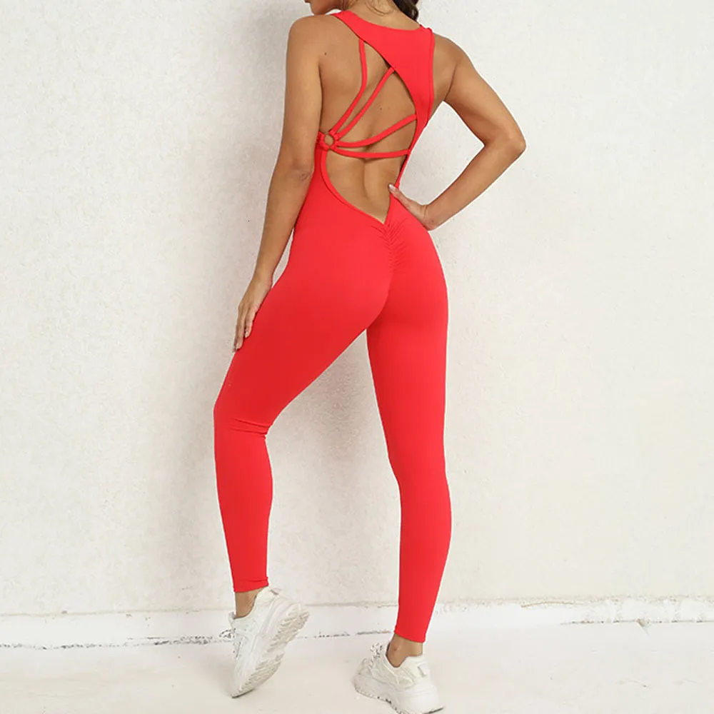 Backless Yoga Beyond Yoga Jumpsuit With Push Up Leggings And Cutout Top  Womens Sport Overalls For Fitness And Active Wear From You09, $34.49