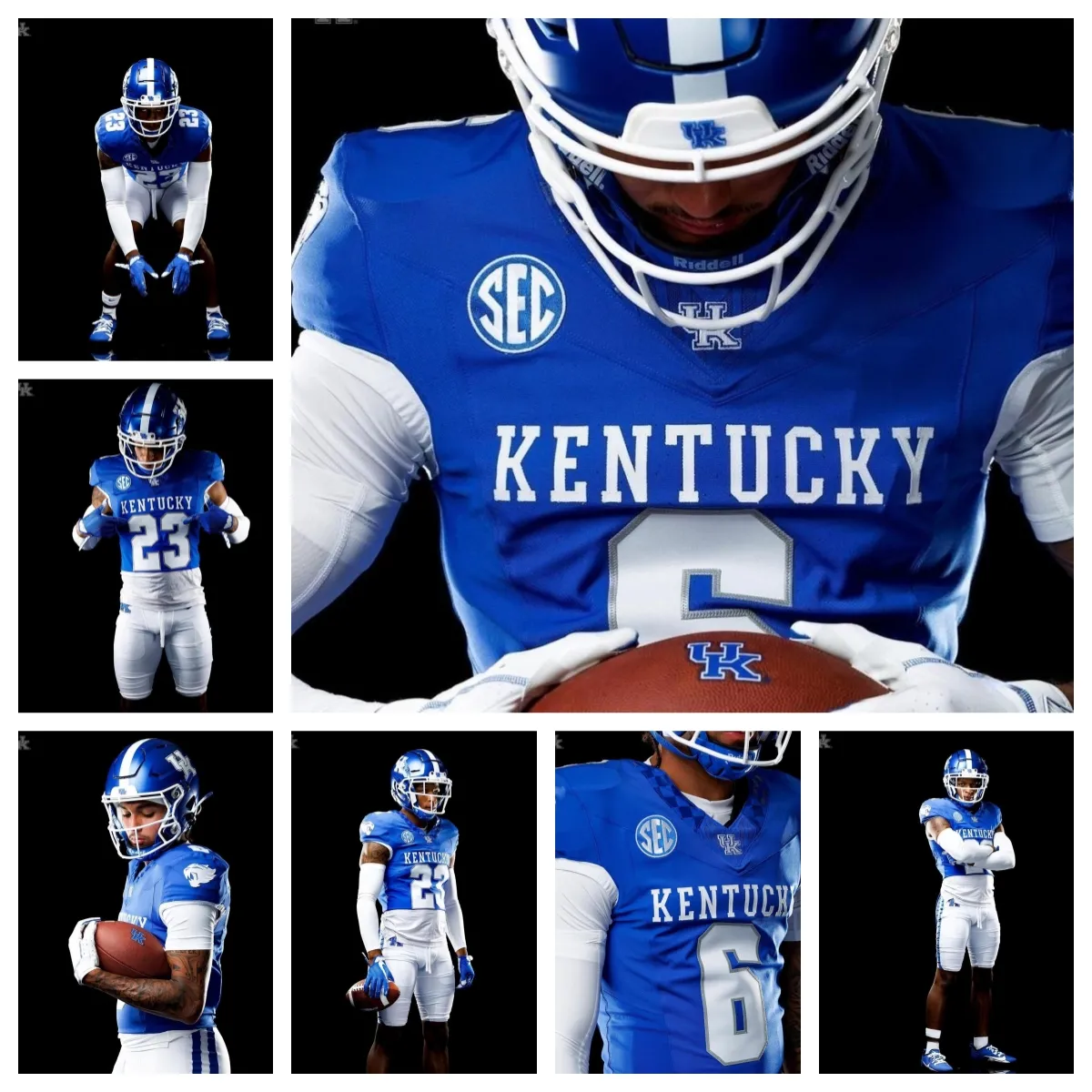 Football des Wildcats du Kentucky 54 D'eryk Jackson 88 Tanner Lemaster 0 Demie Sumo-karngbaye 55 Noah Matthews 75 Eli Cox 11 Zion