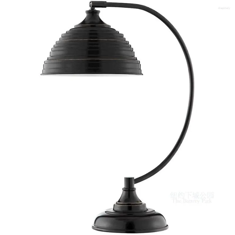 Table Lamps York Downtown Park Import Anthony Nostalgia Oil Black Library Moonlight Decoration Lamp Study