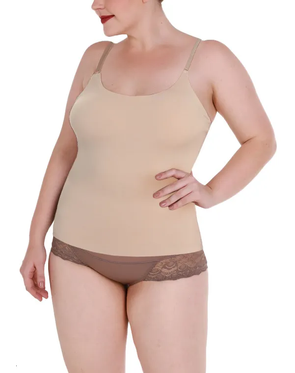 Silky Compression Waist And Waft Cincher With Neck Support Plus Size  Shapewear Camisole Plus Size Body Shapewear From Zhengrui03, $8.95