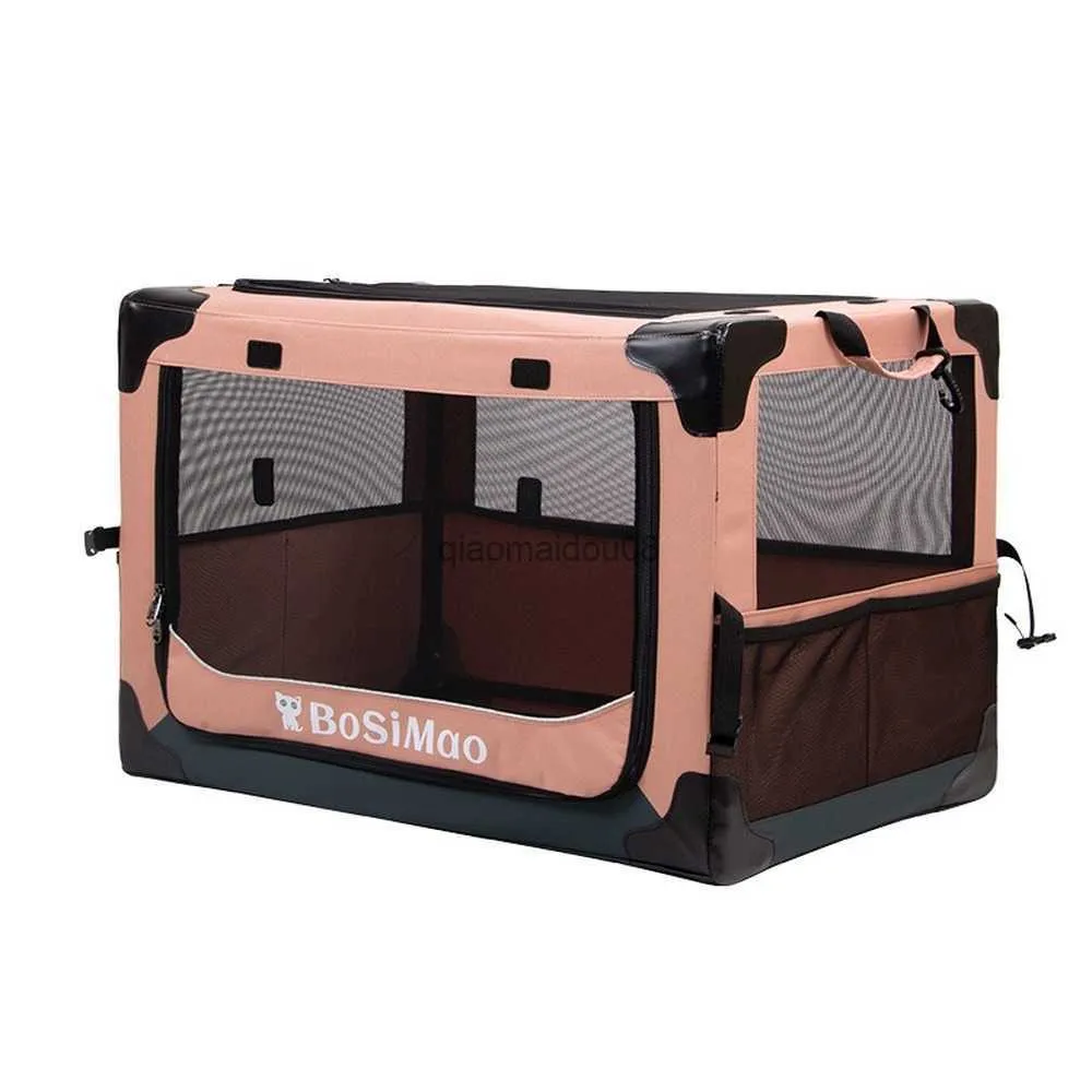 Foldable Pet Cage For Medium To Large Dog Carriers Portable Kennel