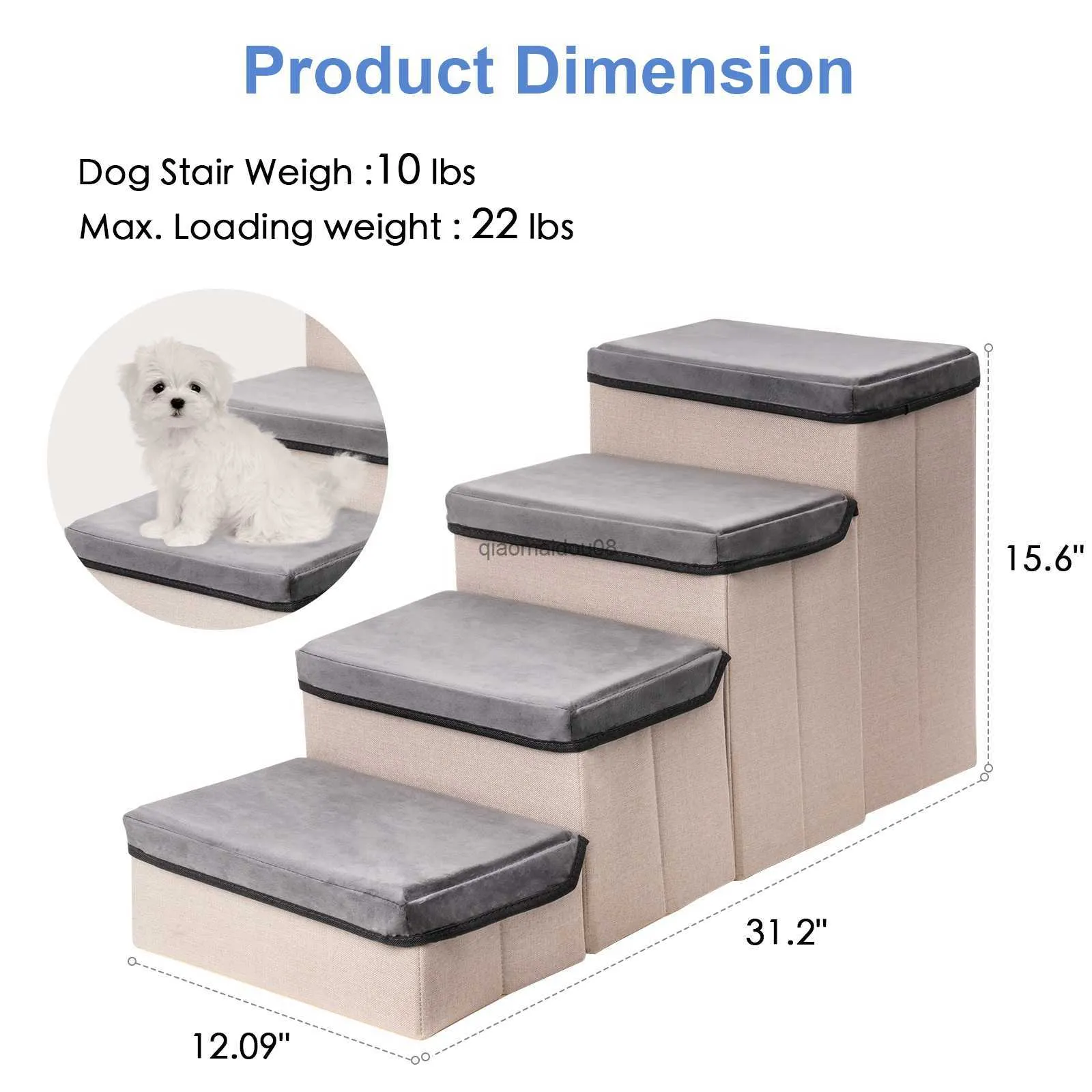 Cute dog stairs hot sale