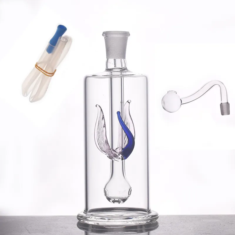 Atacado Mini Mini 10mm de água fêmea DAB RIGS BONG PYREX PILEIRO BURNER DE ÓLEO DE VIDO