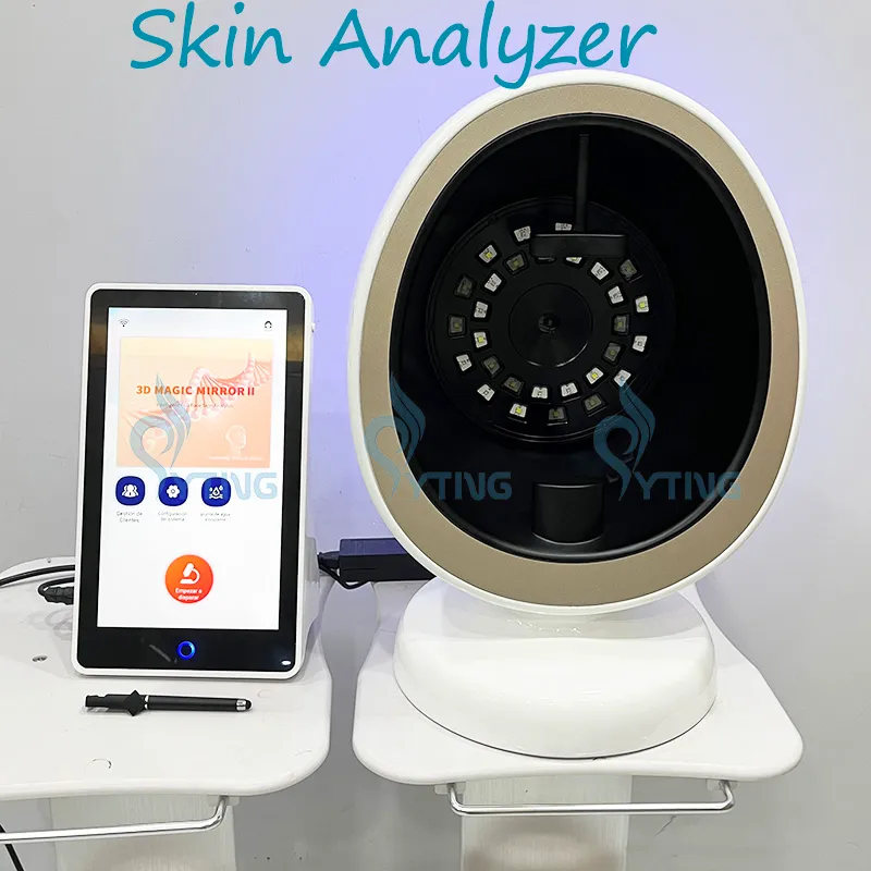 Профессиональный 3D Magic Mirror Analysis Skin Testsing Machine Machine Analysis Analysis System