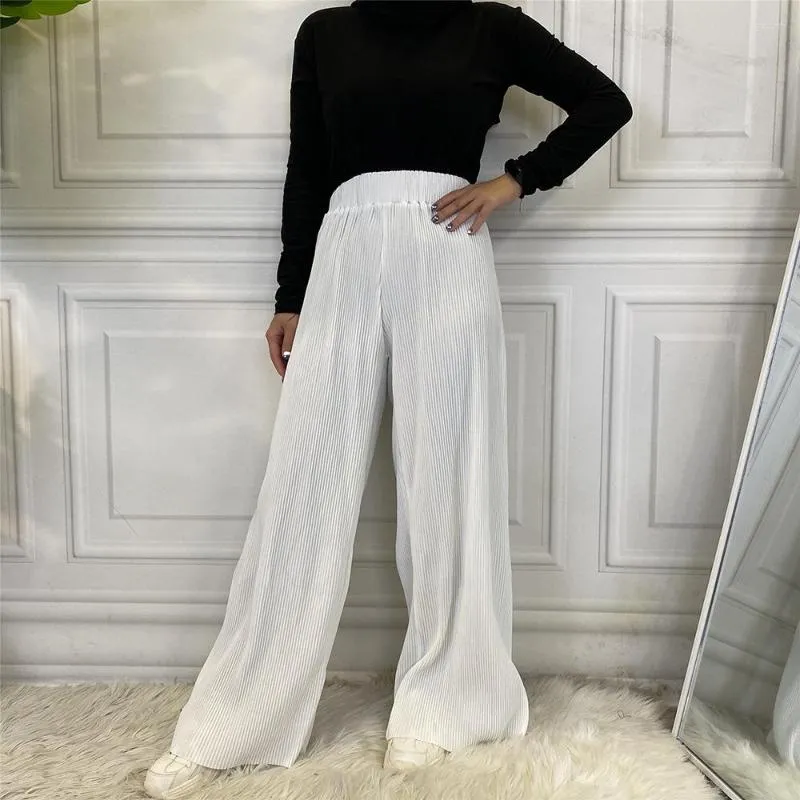 Ropa Etnica Eid Mubarak Pantalones Musulmanes Arabes Pantalones Suaves De Cintura Alta Para Mujer Pantalones Largos Informales Modestos Islamicos De Dubai Abaya Pantalones Femeninos De 29 22 DHgate