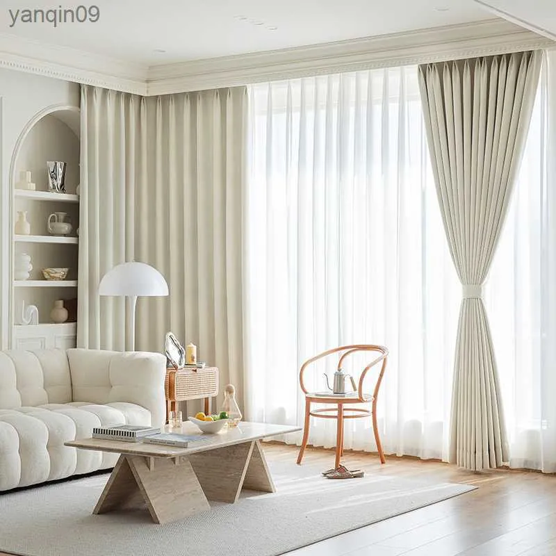 White Luxury Living Room Curtains | Cabinets Matttroy