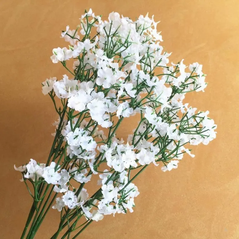 Artificial Baby Breath Flowers Artificial Gypsophila Fake Silk Flower Plant Home Wedding Party Home Decoration