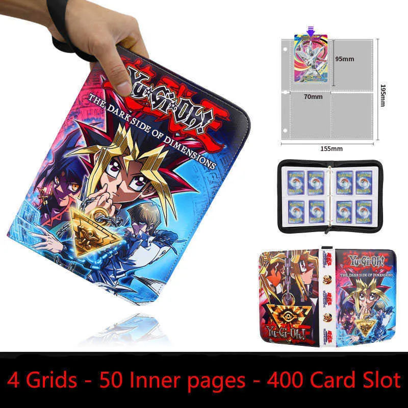 Yugioh – Album Porte-cartes, Livre De Dessin Animé Yu Gi Oh, Collection De  Cartes De Jeu, Carnet De Notes, Classeur Chargé, Jouets Pour Enfants, 160  Pièces - Jeu Cartes De Collection - AliExpress