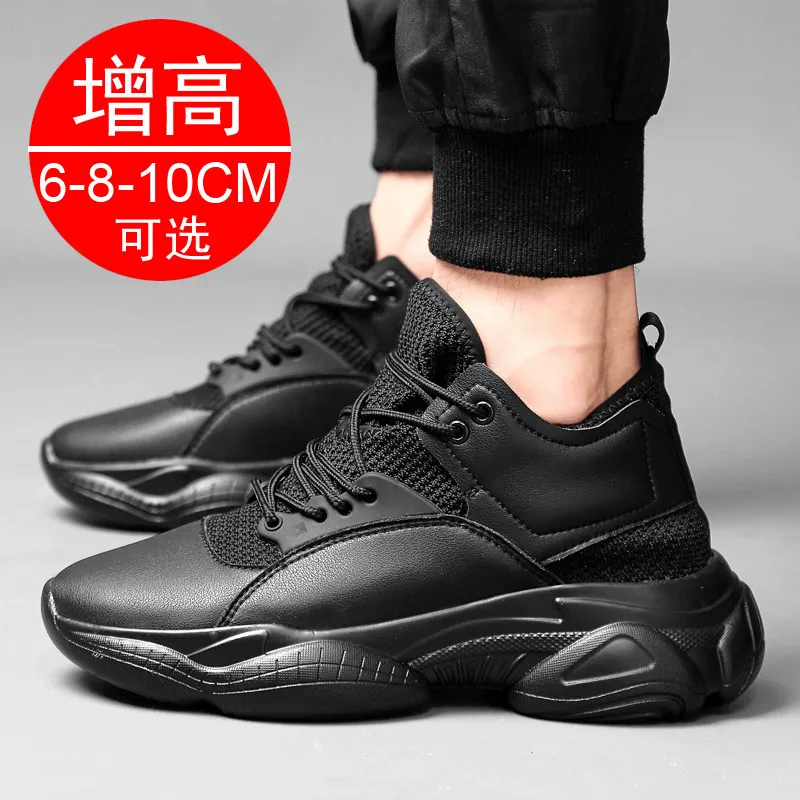 Dress Shoes Men Lift Schoenen Hoogte Verhoog Sneakers schoenen voor mannen 10 cm Sport Casual schoenen Onzichtbare innerlijke verhoogde schoenen voor
