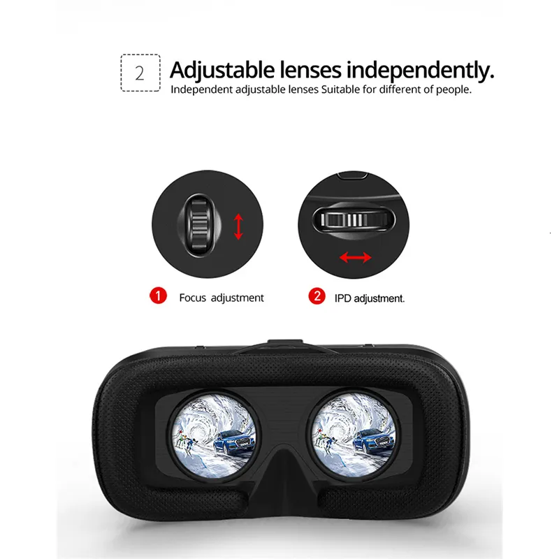 VRAR Accessorise Shinecon 6.0 Casque VR Virtual Reality Glasses 3D