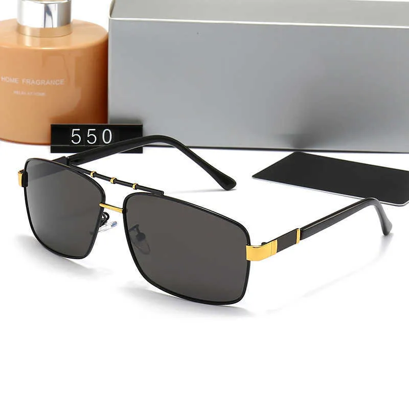 Designer Sonnenbrille für Frauen Männer Sonnenbrillen Männer 550 Mode Outdoor klassische Augenblätter Unisex Schutzbrille Sport treibt mehrere Stiltöne an