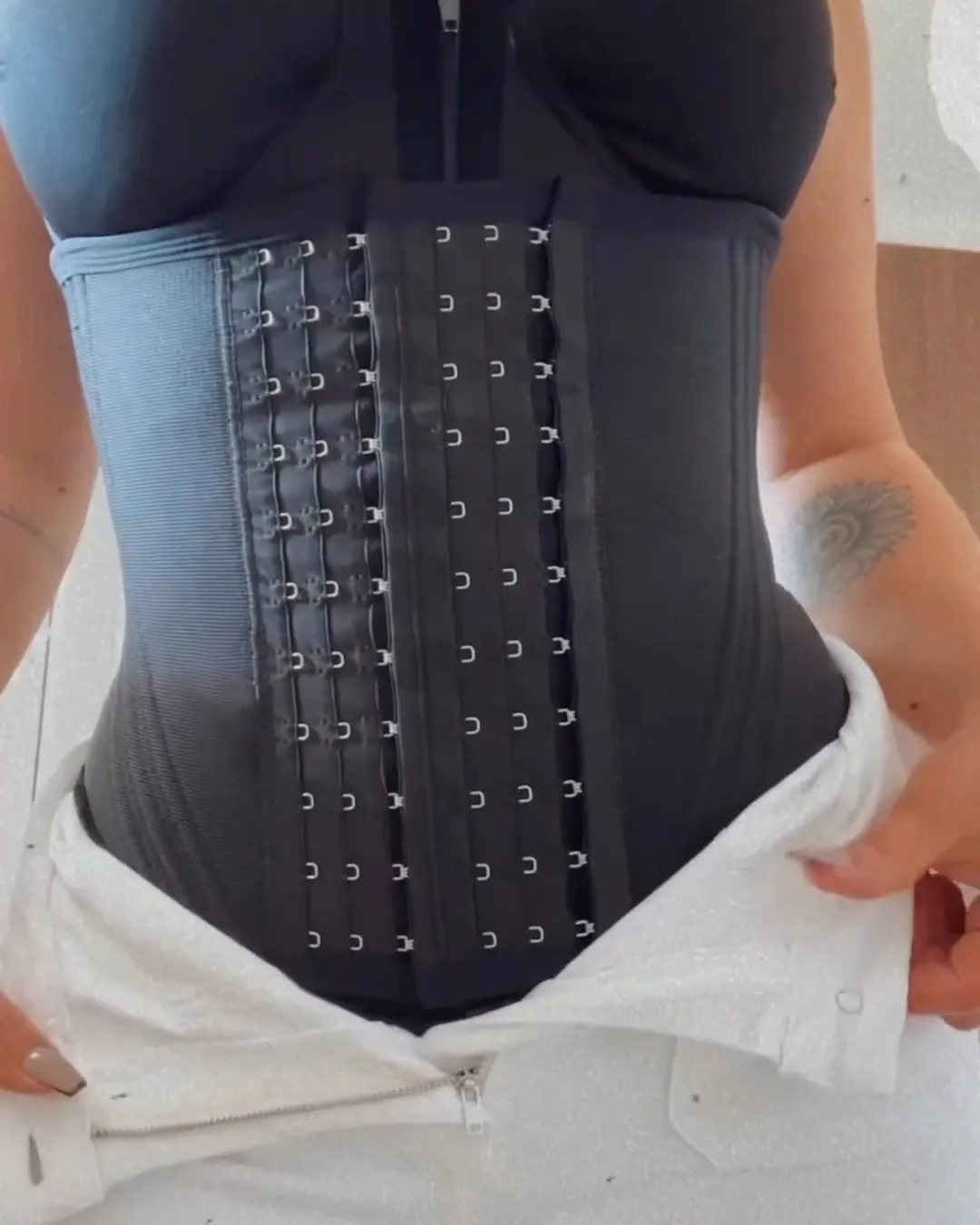 Womens Waist Trainer Stomach Shaper Corset Reductoras Y