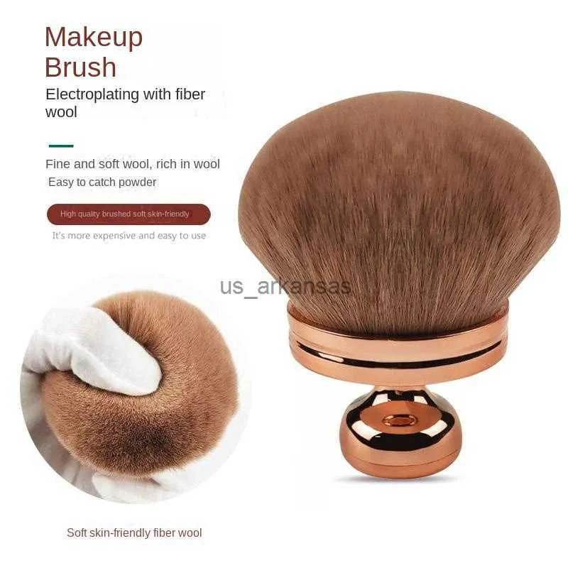 Makeup Brushes 1Pc Multifunctional Neck Body Facial Powder Brush Large Size Soft Makeup Brush Portable Exquisite Durable Makeup Tool HKD230821