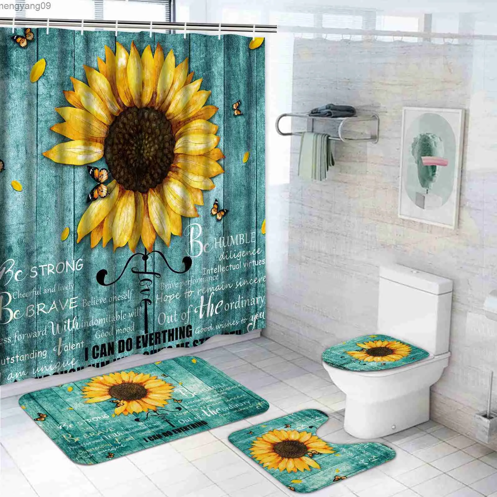 Sunflower Accessories For Bathroom