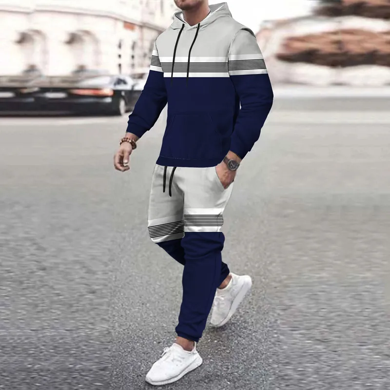 Mens Designer Basketball Tracksuit Set With Sweatpants, Oversized ...