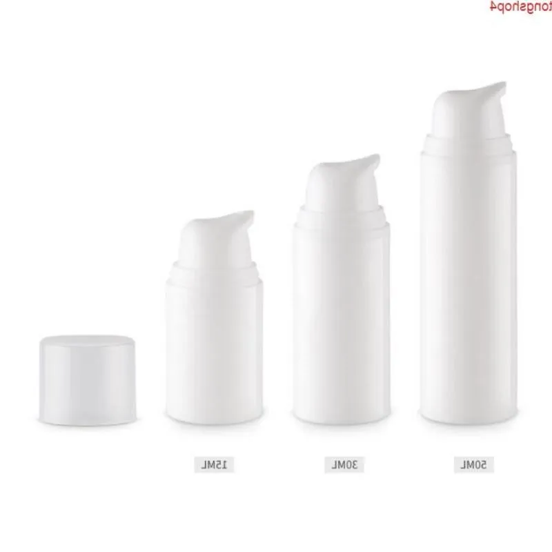Bottiglia di plastica airless per pompa vuota cosmetica come contenitori di crema da 50 ml da 15 ml riempibili SN054Goods akngs