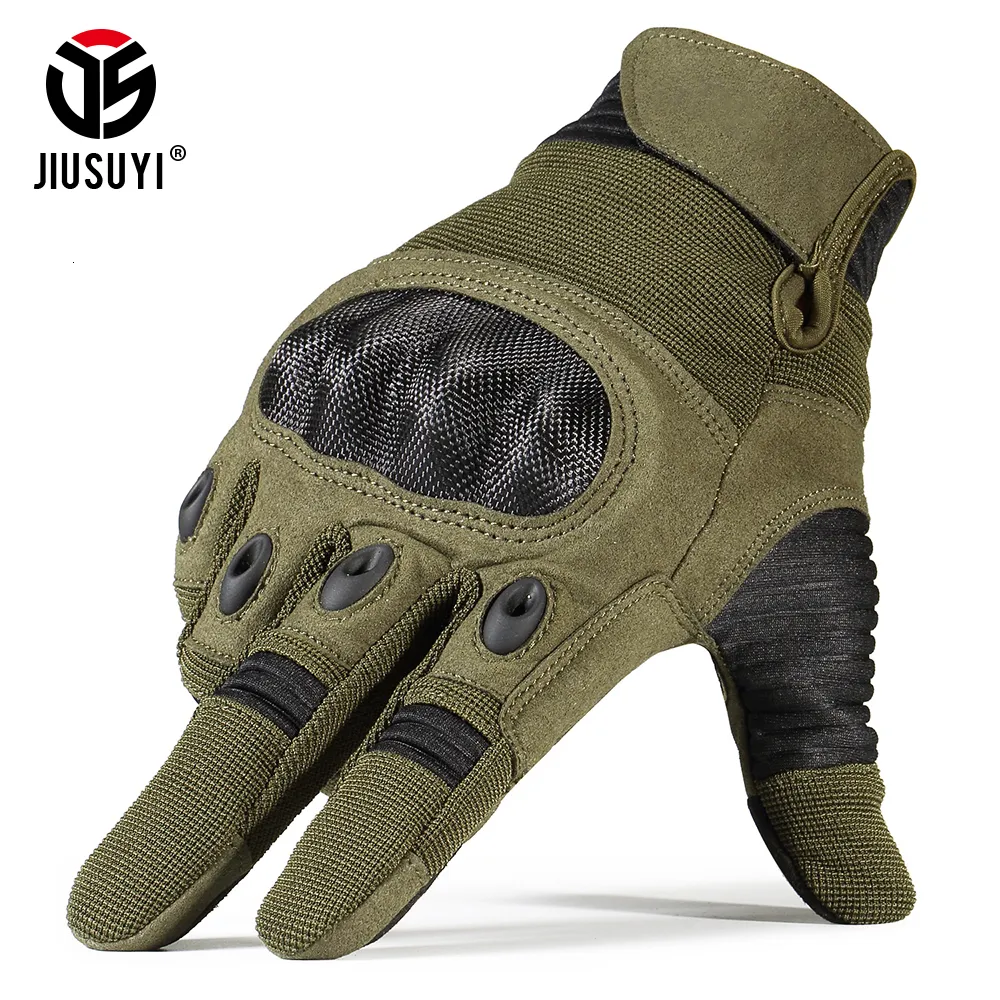 Gants de cyclisme Écran tactile Gant de randonnée Coque dure Chasse militaire Tir Escalade Doigt complet Sport Équipement de protection Mitaines 230821