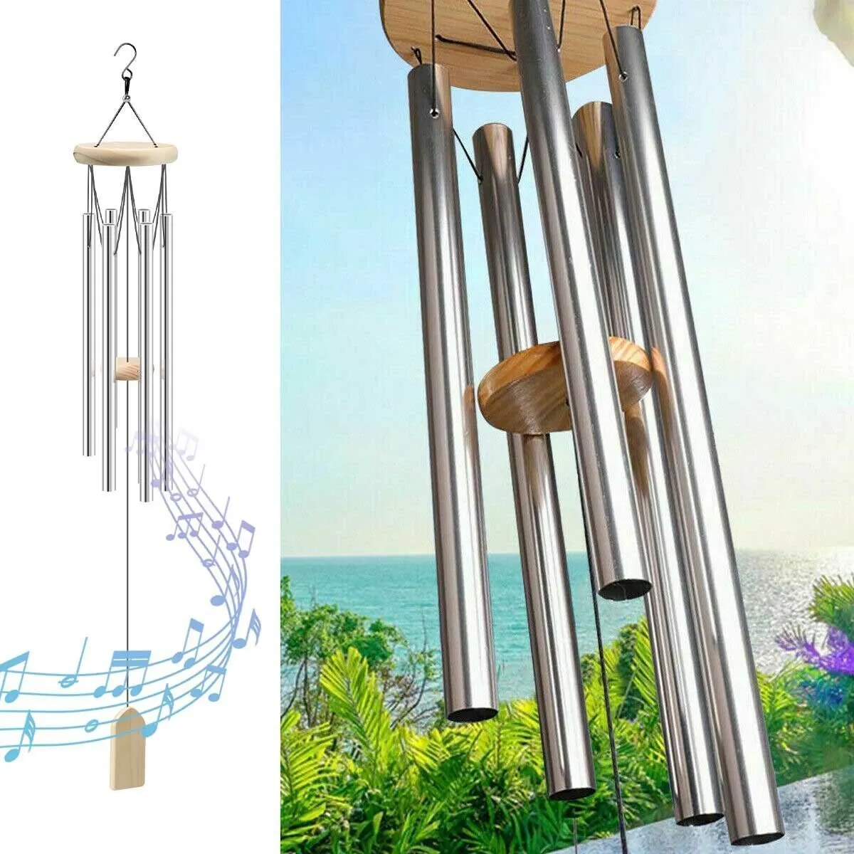 2 pièces carillons éoliens pour carillons éoliens de jardin carillon  commémoratif