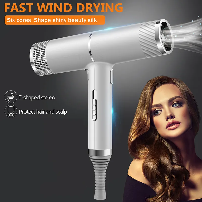 Household Professional Hair Dryer Hot & Cold Wind Air Dryer Hairdressing  Salon Temperature Adjustable Blow Hair Dryers Traving