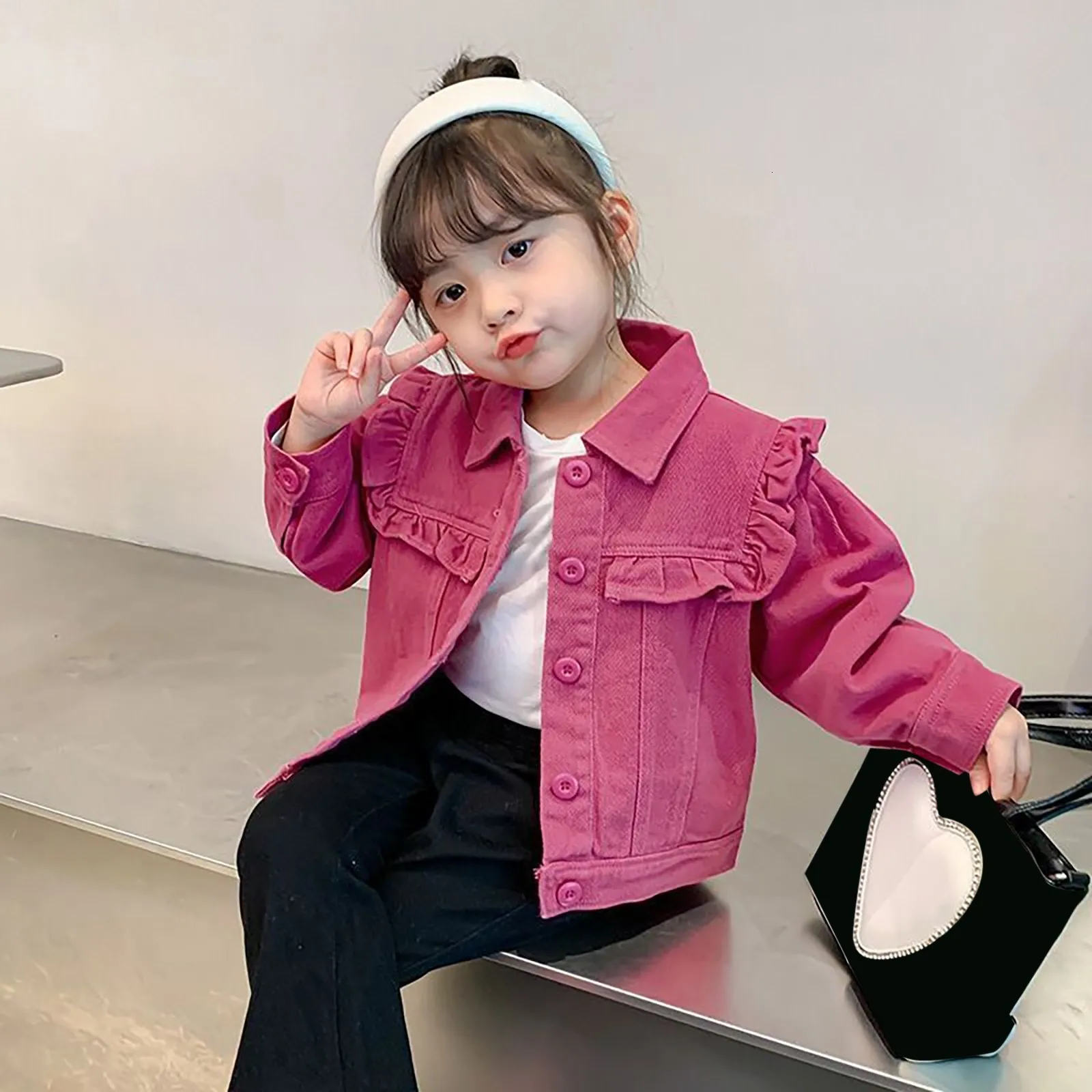 Lightweight Reversible Solid Bank Kids Jackets For Girls Perfect