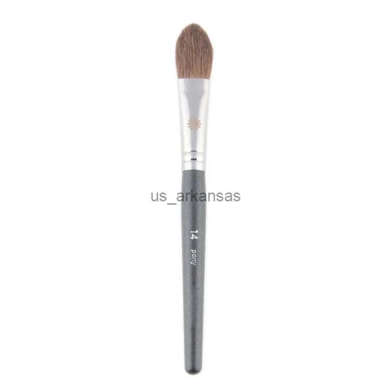 Makeup Brushes 1pc Flame Highlighter Makeup Borstes P14 Blush Shadow Powder Contour Make Up Brush Professional Cosmetic Tool Pony Hair HKD230821