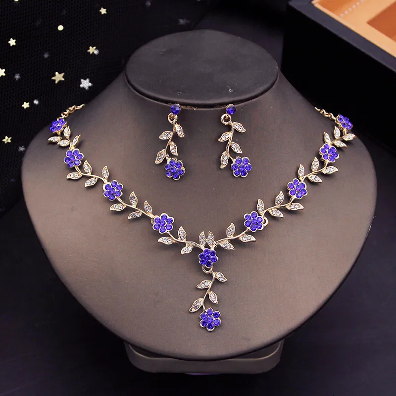 Buy Zaveri Pearls Purple Multistrand Crystals Kundan Choker Necklace Earring  & Ring Set-ZPFK14628 Online