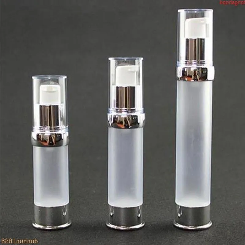 400pcs/lot 15ml 20ml 30ml frosted froghed leghblable bottles bottle pump makeup tools#123goods hhjfd