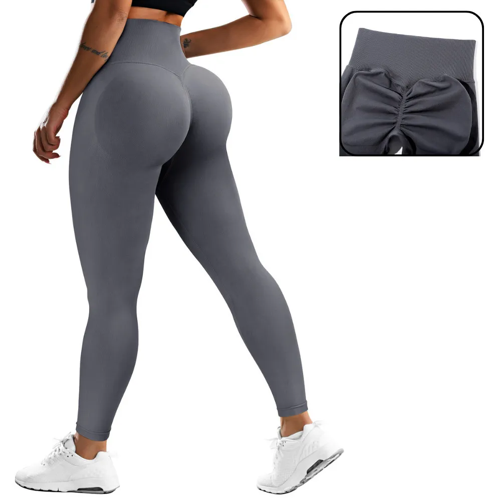 Seamless Scrunch Butt Leggings For Womens Yoga And Fitness Workouts Knee  High Workout Pants And Sport Tights 230818 From Diao09, $15.72