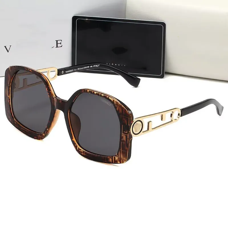 Luxusmenschen Sonnenbrille Biggie Sonnenbrille für Frauen Desinen Golden Porträt Augenbrille V von F. Sonnenbrille Sonnenschattenspiegel Outdoor Brillen