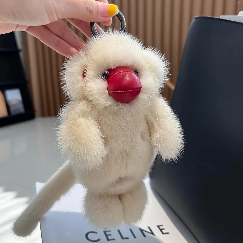 Portachiavesine Di Lussuosa Peluche Peluche Pendente