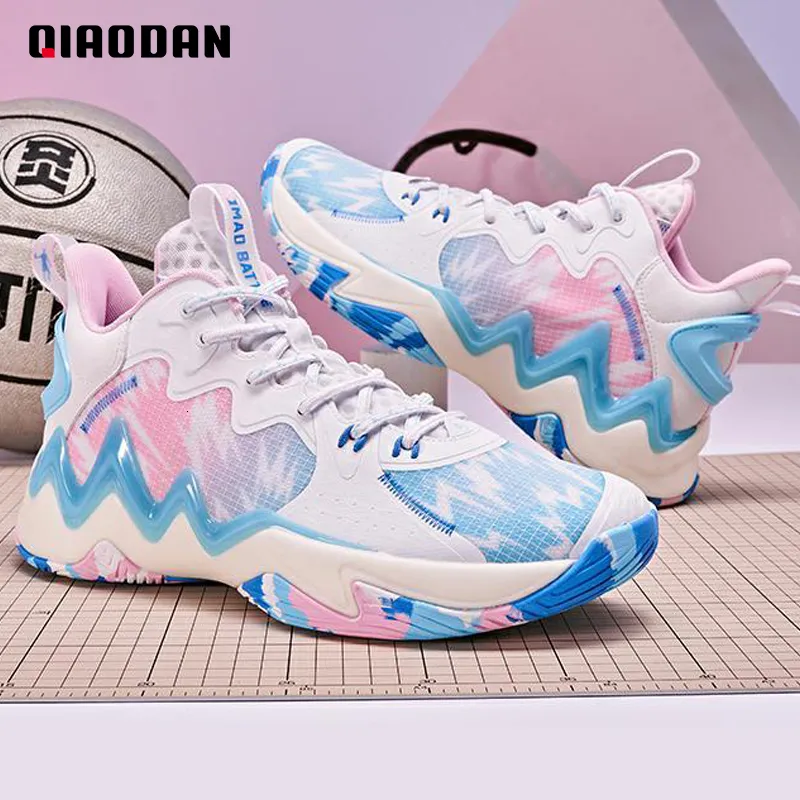 Dress Shoes QIAODAN Basketball Shoes Men Summer Anti-Slippery High Quality Anti-Friction Breathable Comfortable Sneaker XM35220105A 230820