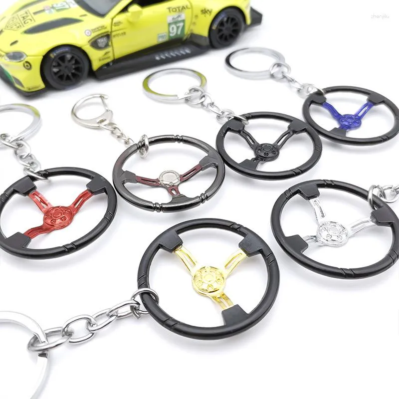 Keychains Keychain For Car Keys Manual Transmission Lever Caliper Metal Keyring Women Men Phone Pendant