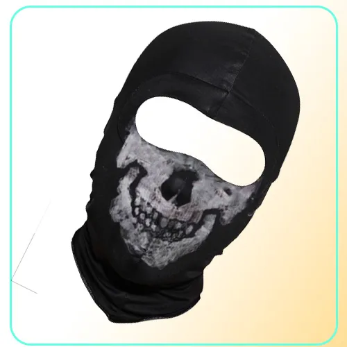 Nova máscara preta fantasma simon riley caveira balaclava capuz de esqui  ciclismo skate aquecedor rosto completo2477