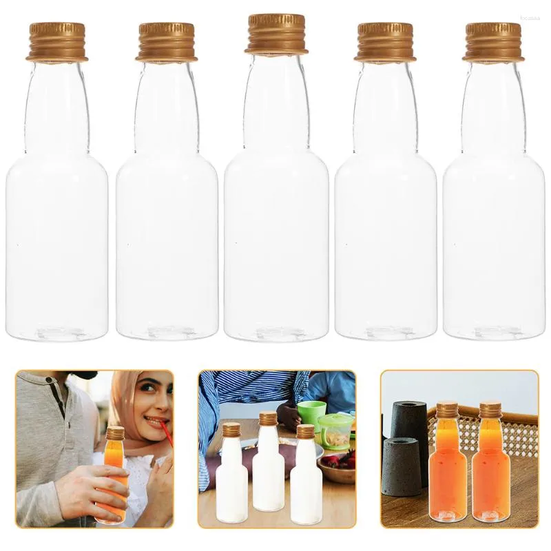 Mini-Schnaps flaschen, 1,7 stücke Unzen wieder verwendbare Plastik