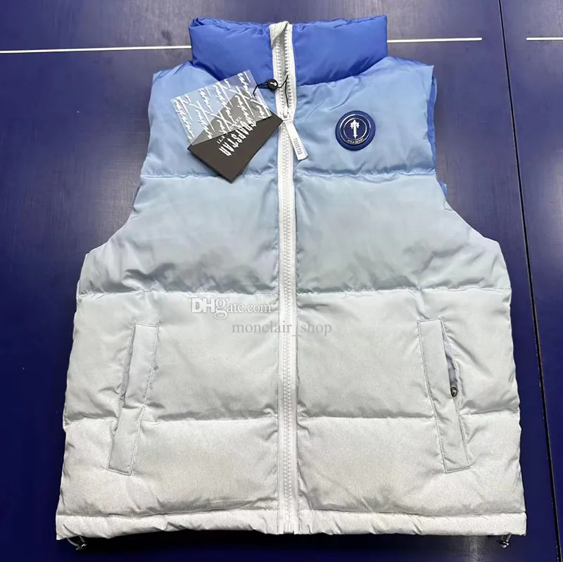 Trapstar gilet per giubbotto per giacca da uomo New maschile gilet femminile europea e giubbotto per coppia inverno senza maniche