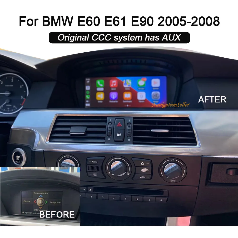 AutoCarPlay 8.8 Android Car Multimedia Upgrade For BMW 3/5 Series With