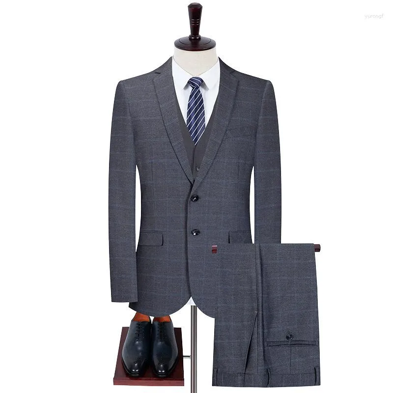 Men's Suits Custom Made Groom Wedding Dress Blazer Pants Business High-end Classic Trousers SA08-92599
