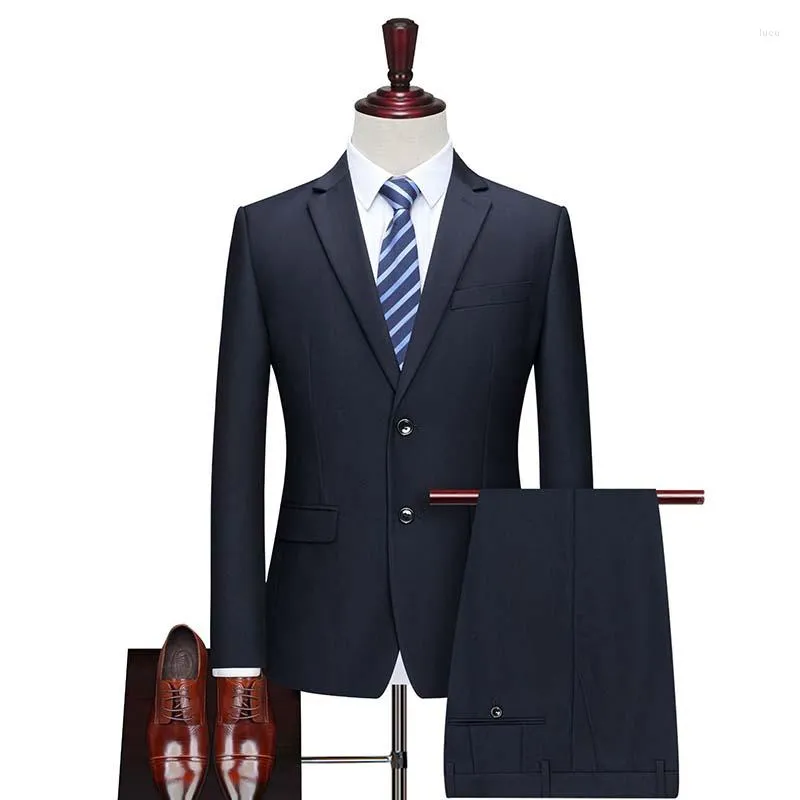 Erkek takım elbise özel damat gelinlik blazer pantolon iş üst düzey klasik pantolon sa08-93999