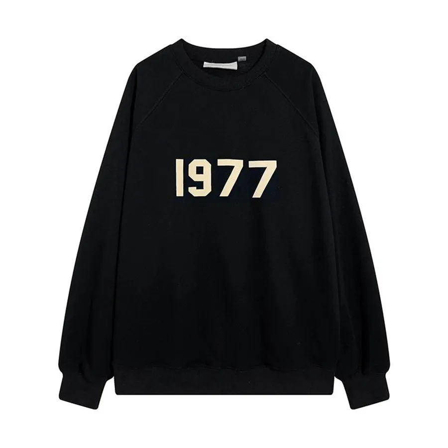 Designer Hoodies voor sweatshirtletter Gedrukte lange mouw jumper Crewneck losse capuchon trui wit zwart katoen streetwear kleding rode hoodie maat s-xl