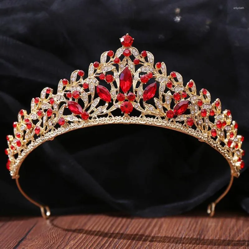 Hair Clips Forest Department Crown Women's Alloy Bride Jewelry 18 Years Old Coming-of-age Headdress Accessories