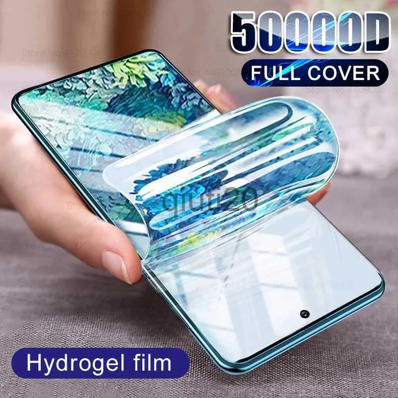 Cell Phone Screen Protectors Full Glue Cover Screen Protector For Cubot X70  Hydrogel Film Accessories X0821 From Qiuti20, $6.33