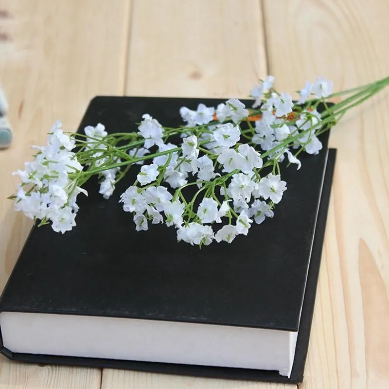 Artificial Baby Breath Flowers Artificial Gypsophila Fake Silk Flower Plant Home Wedding Party Home Decoration